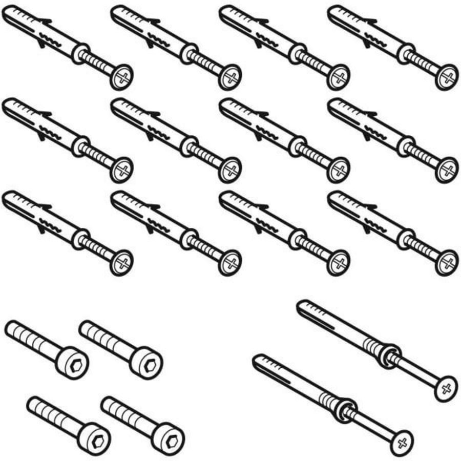Bevestigingsset/ Xenon WTU 807740/807760