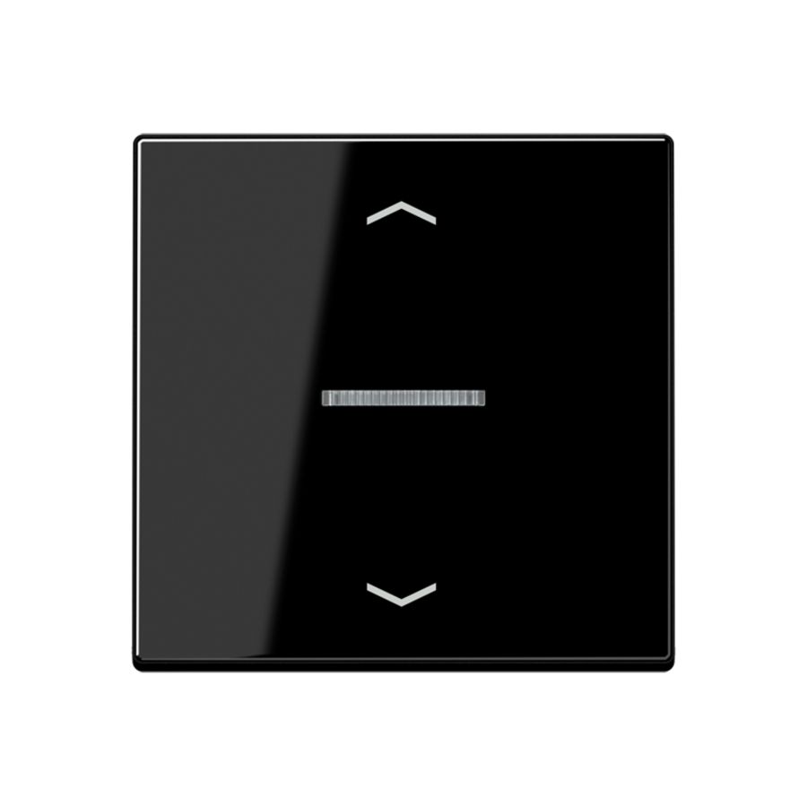 Stuurafdekking A500 1voudig zwart sl.v pijl HOME