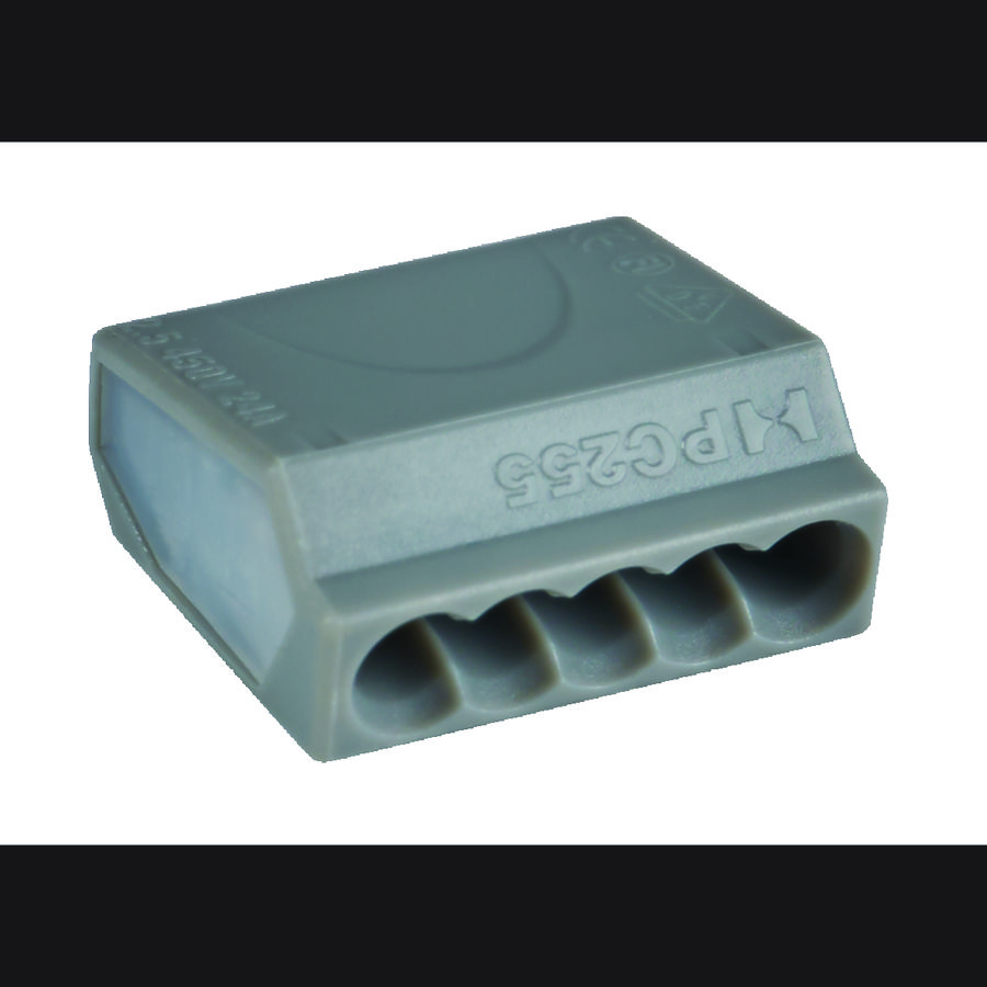 Zak a 100st. Lasdoppen nylon 5-polig