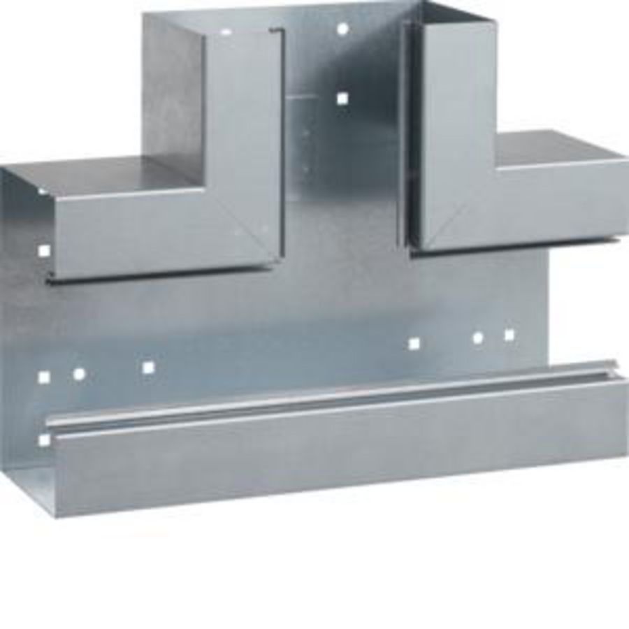 T-stuk staal voor goot BRS 100x170mm verzinkt