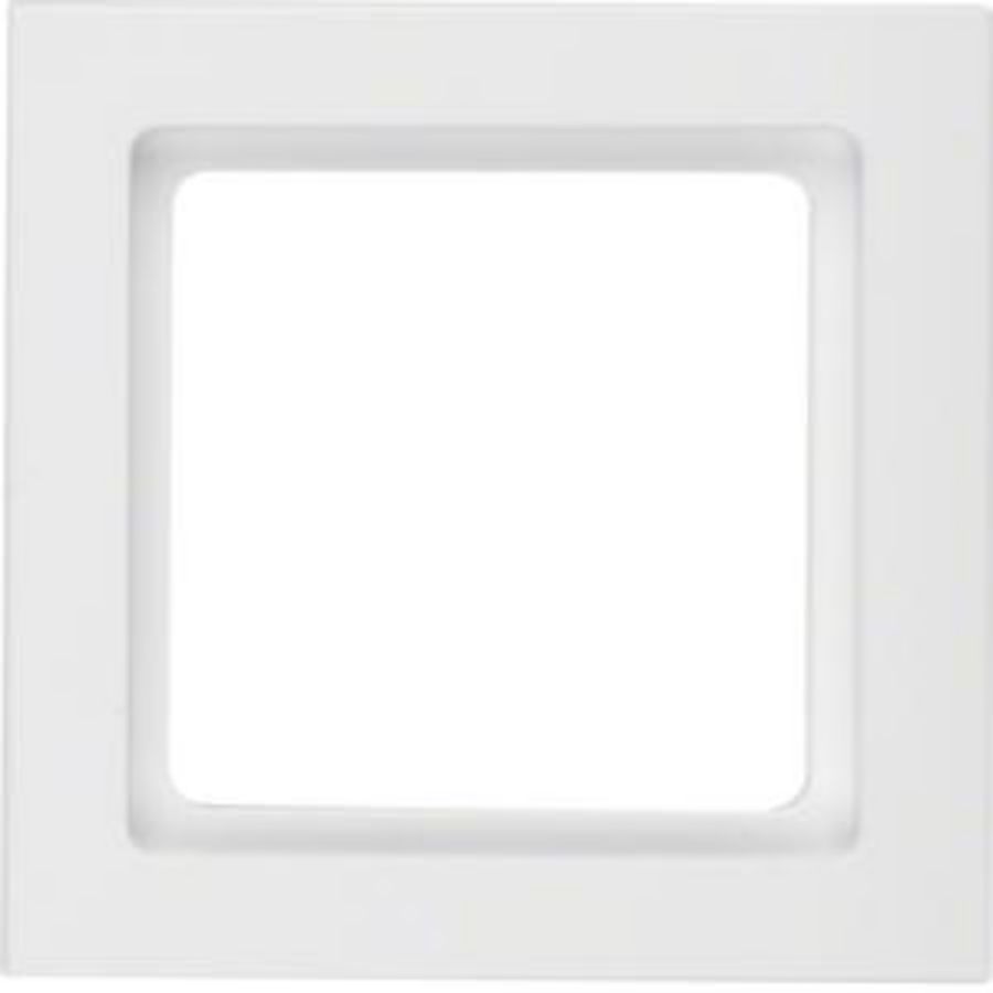 Afdekraam 1-v berker Q.3 polarwit soft-finish