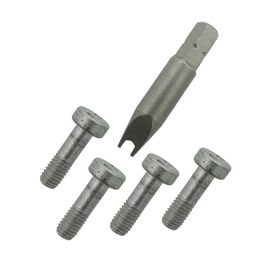 Antidiefstalschroef Snake Eye Set M4 Bit And 4X M4 Screw