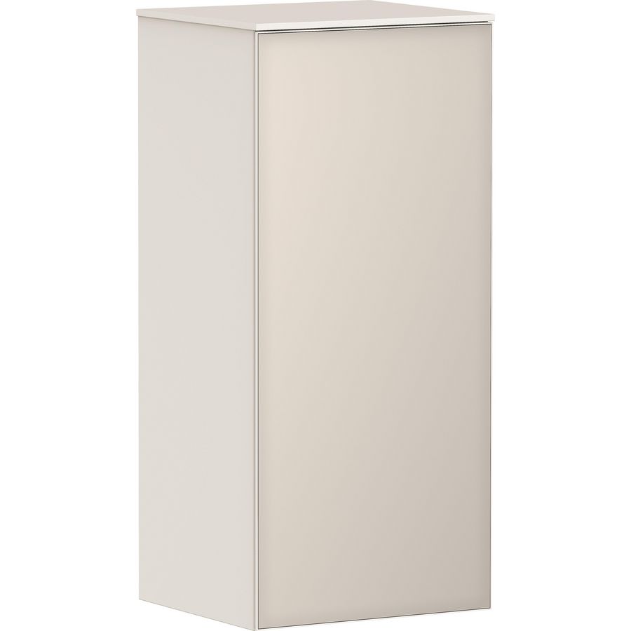 Half Hoge kast Sand Matt beige / front metallic sand beige 400/360 scharnieren links Xevolos E 54213790