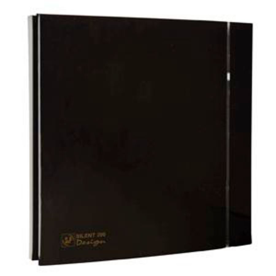 Badkamerventilator SILENT-200 CZ BLACK DESIGN - 4C (220-240V 50HZ)