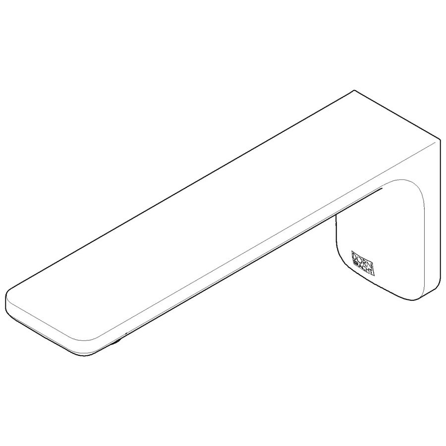 Uitloop 170mm Platina gebors.