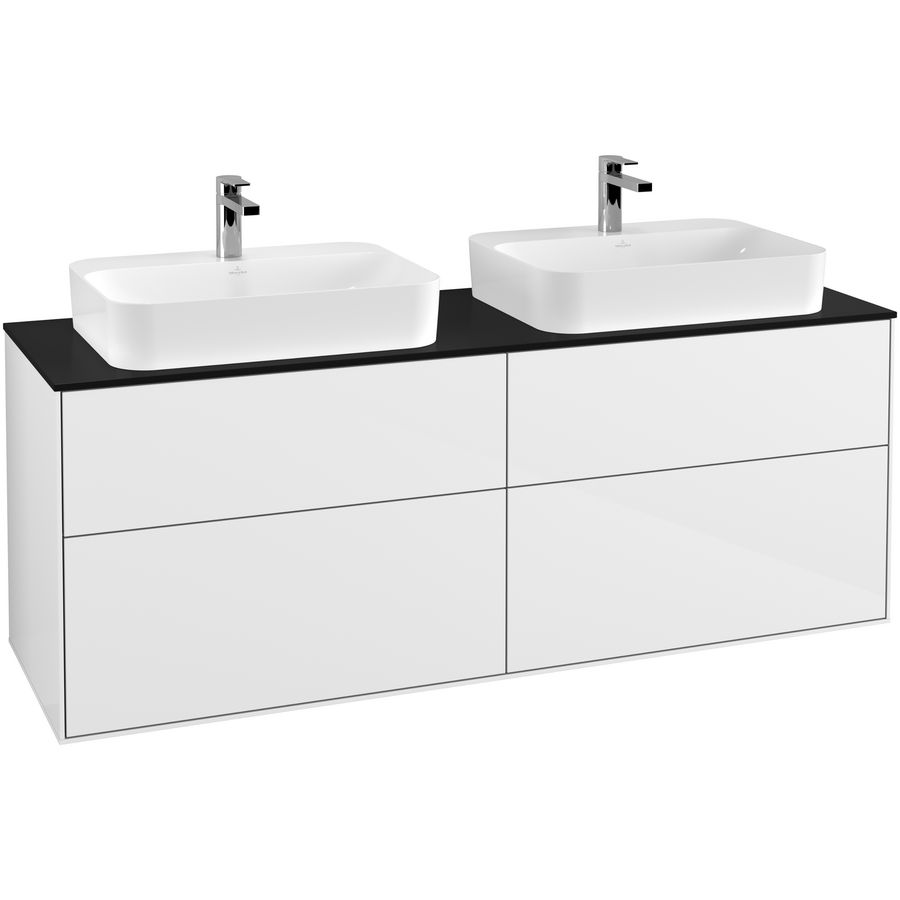 Wastafelonderkast Finion 1600x603x501mm G.White.L F43200GF