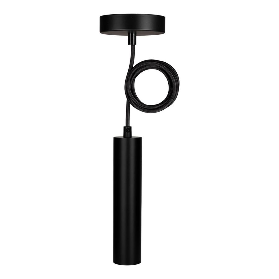 Pendel hanglamp vigo E27 zwart L=1.5m. 2C zwart