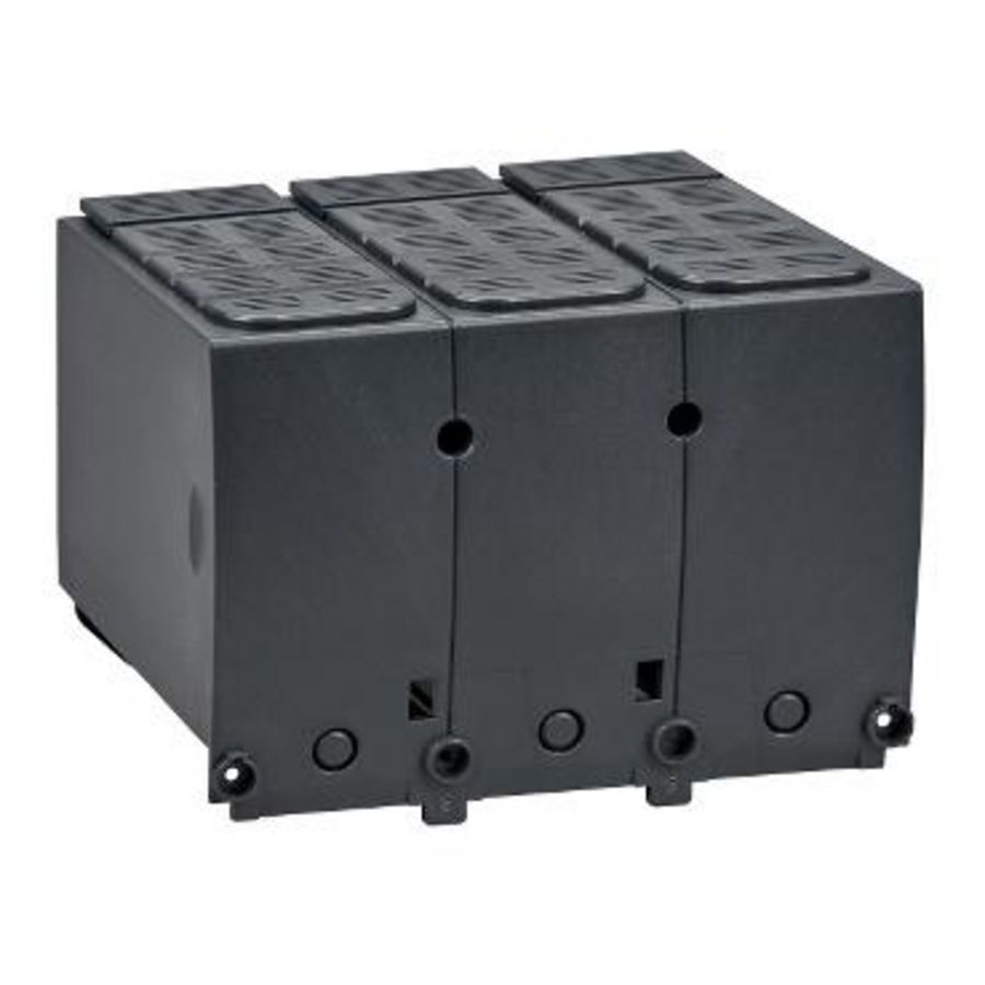 Lange klemmenafdekkap 3P ComPact