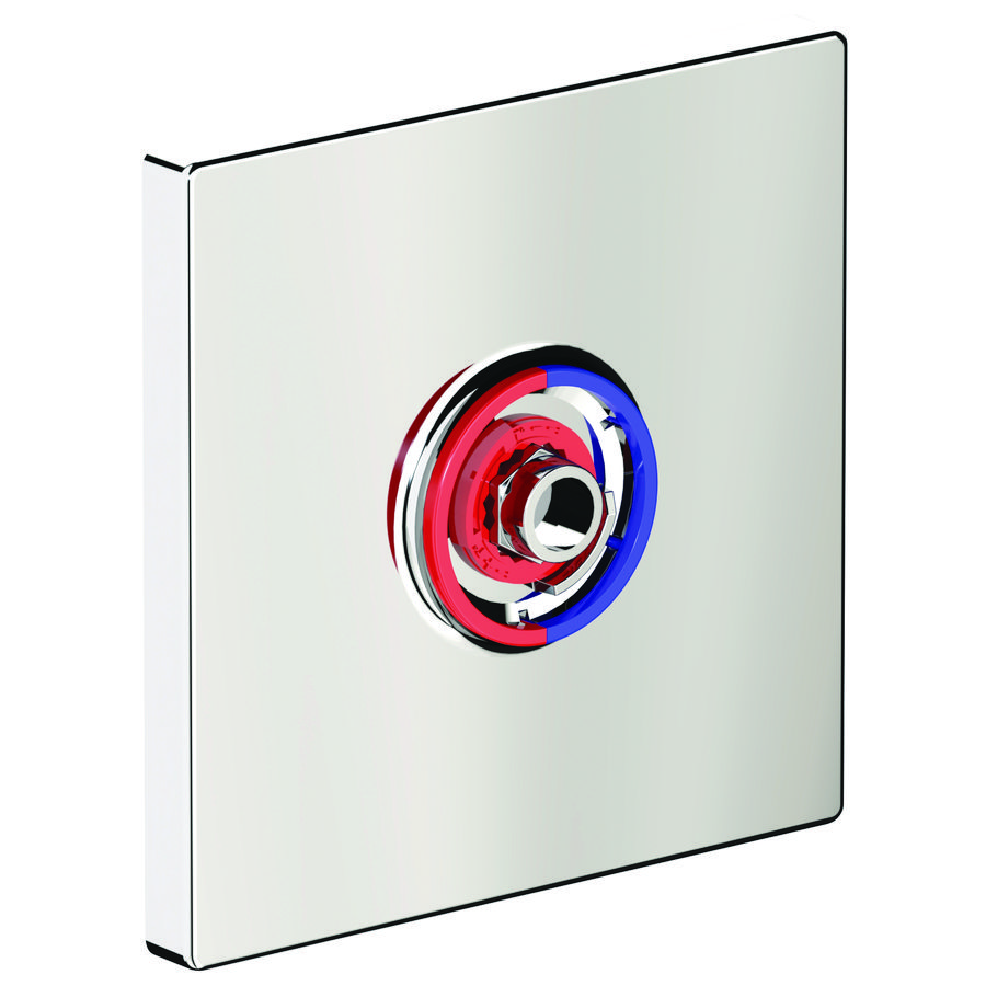 Afdekplaat voor inbouw douche