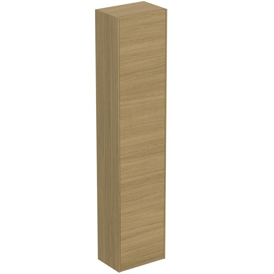 Conca kolomkast hoog 37x25x17cm met 1 deur light oak