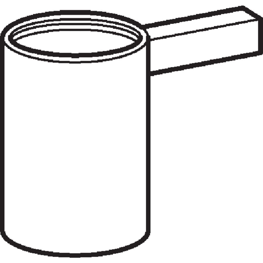 Bedieningshendel chroom 59913322