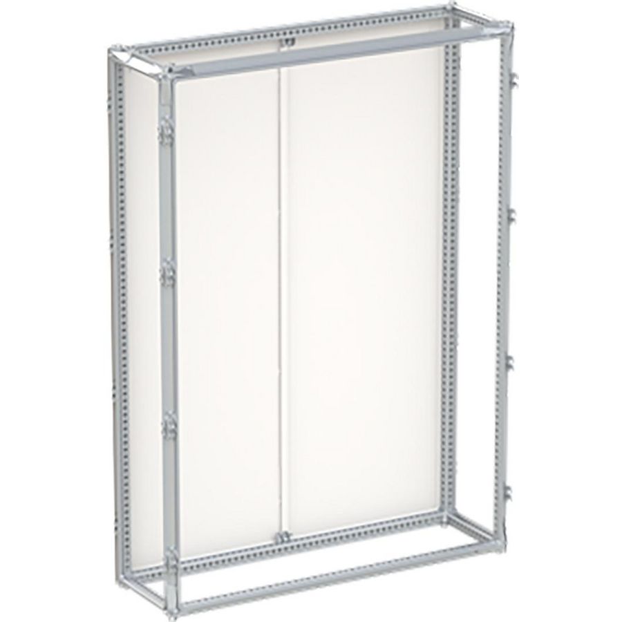 Kast alleen met achterwand 5PW/12GU/D4 RAL7035