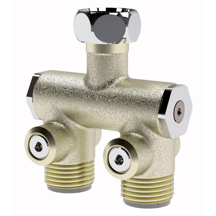 Voormenger voor wastafel MF1/2" met terugslagkleppen