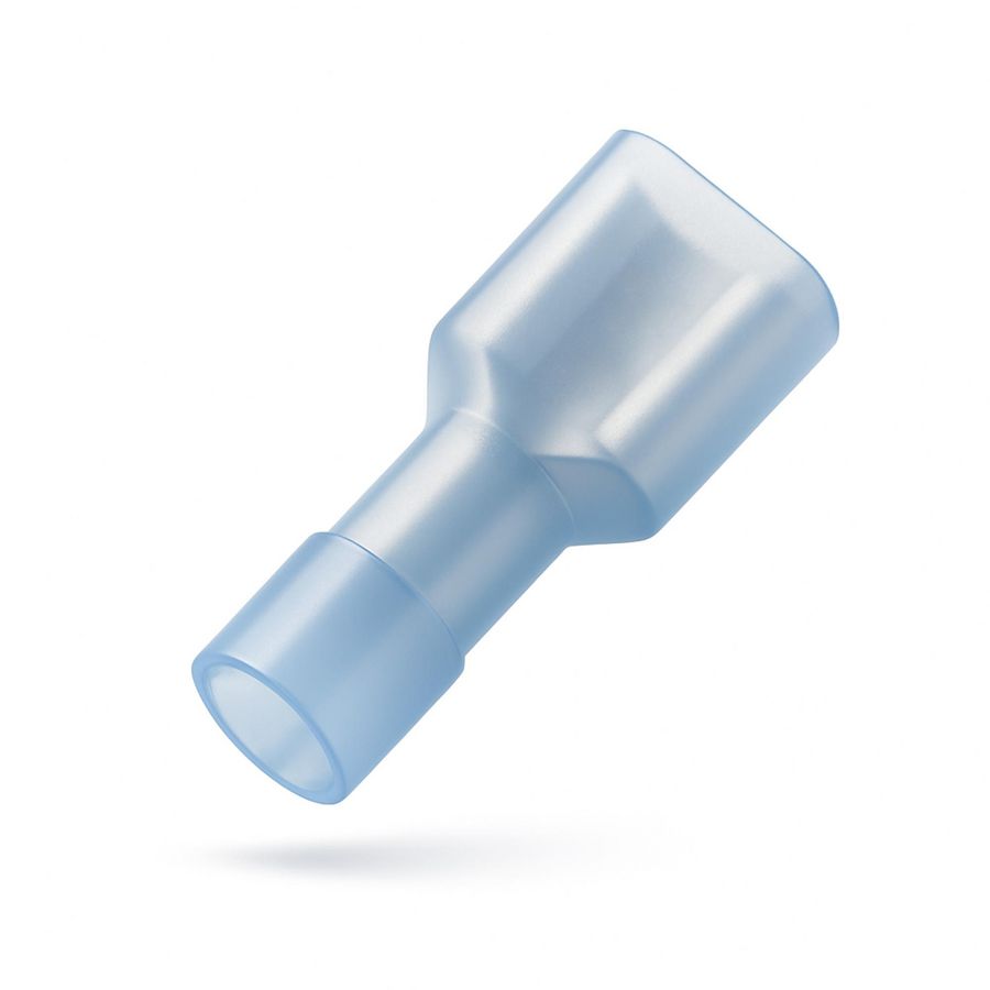 Kist a 100st. Vol. geisoleerde vlakst.huls 1,5-2,5mm² Nylon