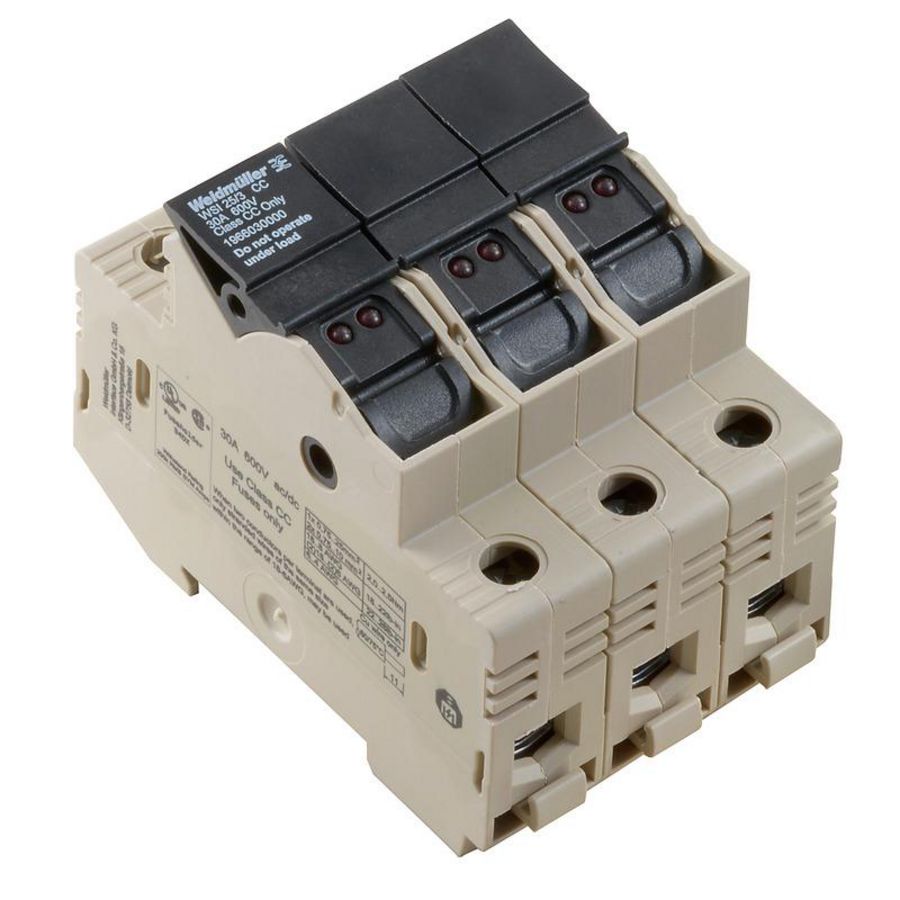 Zekeringsklem schoefaansl. 25mm2 32 A 690 1444220000 VVE=4