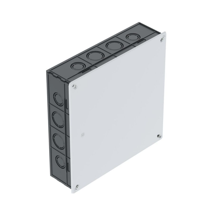 Inbouwdoos Inbouw 250x250x65 polystyrol zwart VVE=10