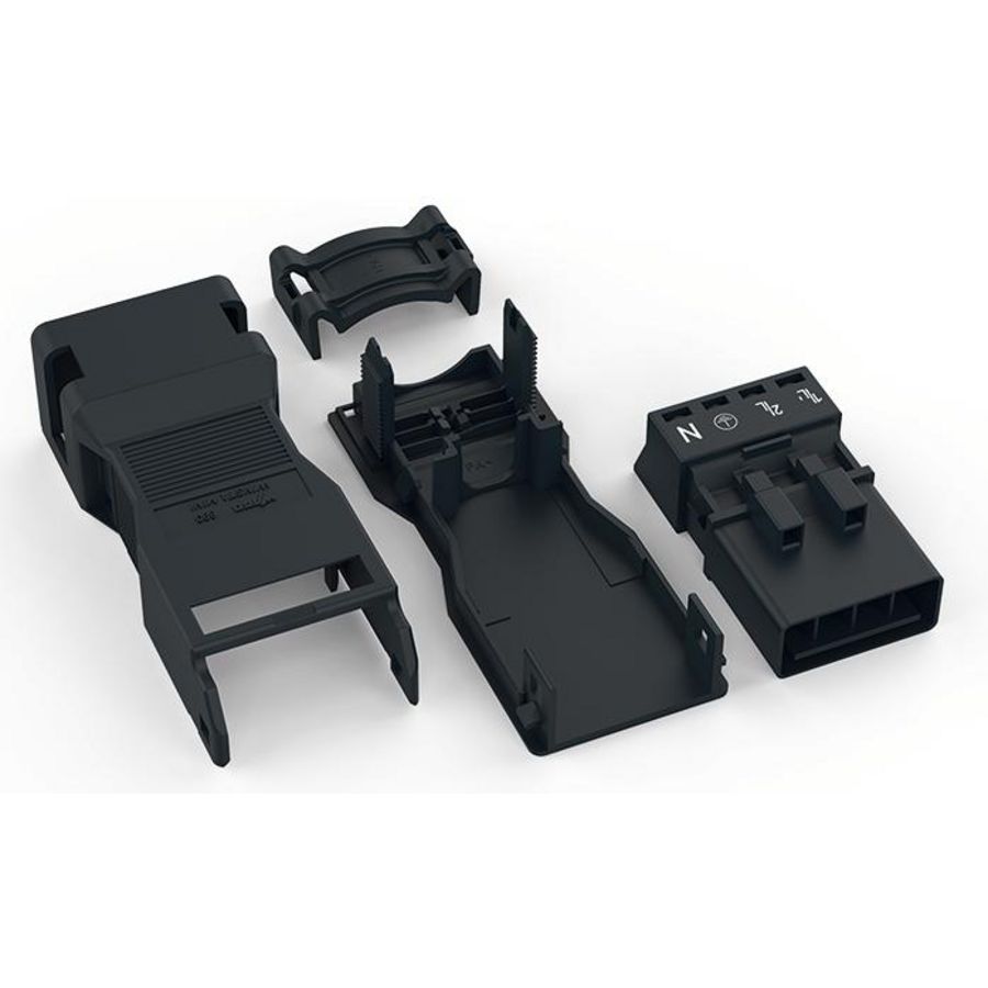 Male met trekontlastingsbeh. 4-polig 890-114 VVE=50