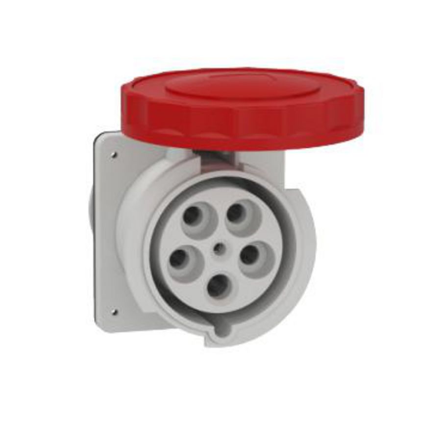 Industriele inbouwcontactdoos 3P+N+A 125A 380-415VAC PratiKa