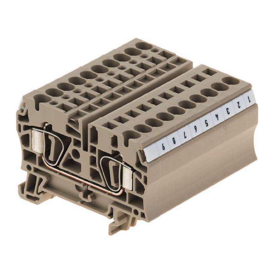 Doorvoerklem d.beige 4 m 1651900000 VVE=10