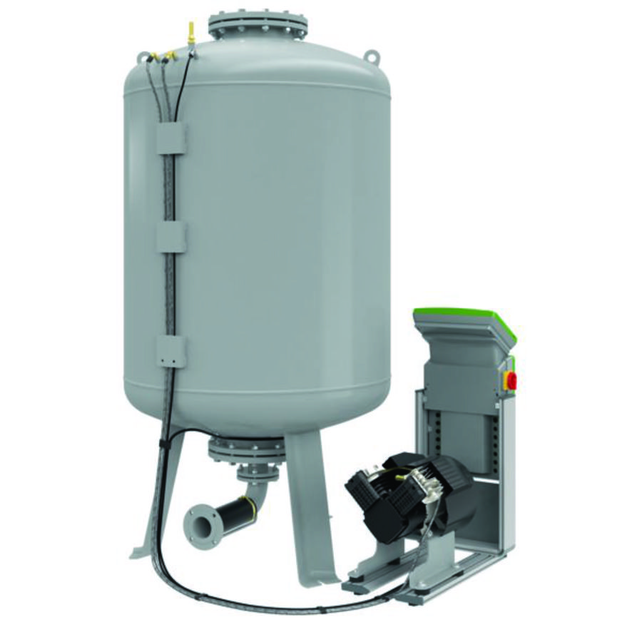 Basisvat REFLEXOMAT RG1000 grijs max. 6bar tbv drukbehoudautomaten