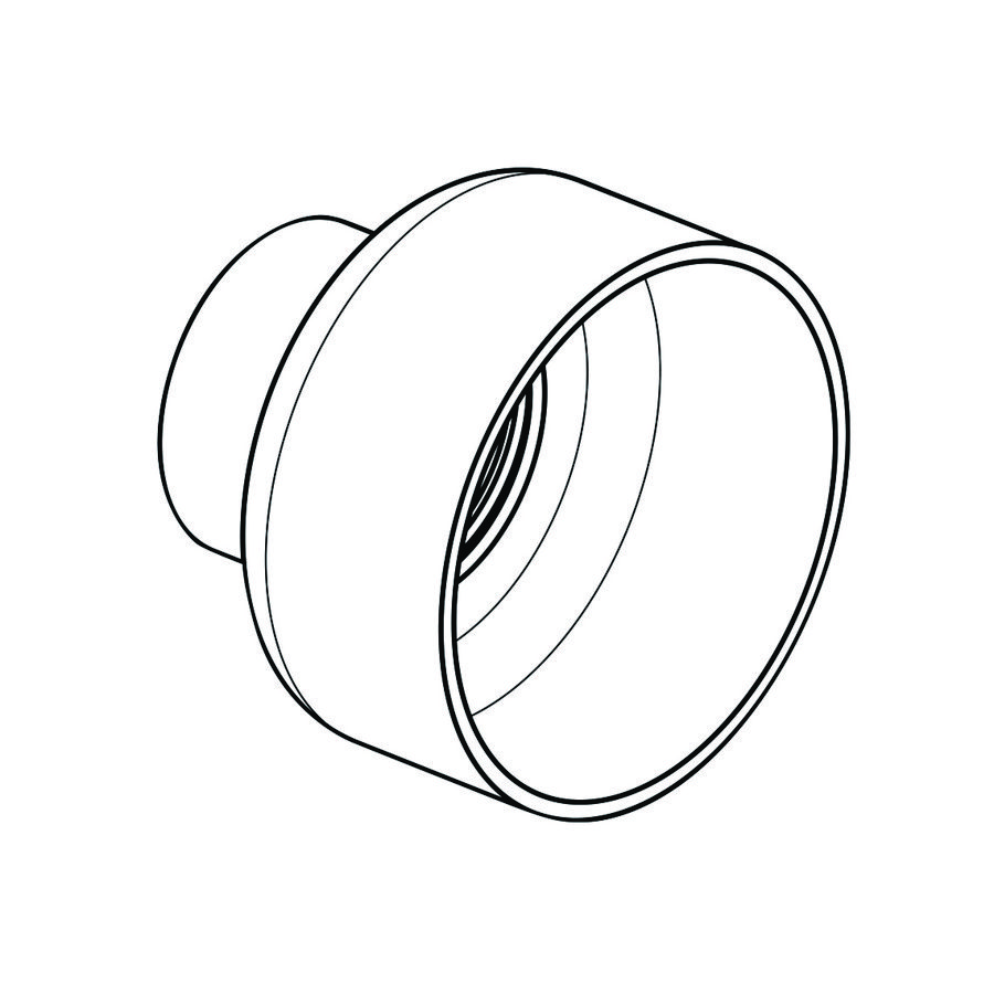 Aansluitmof hurktoilet Ø55