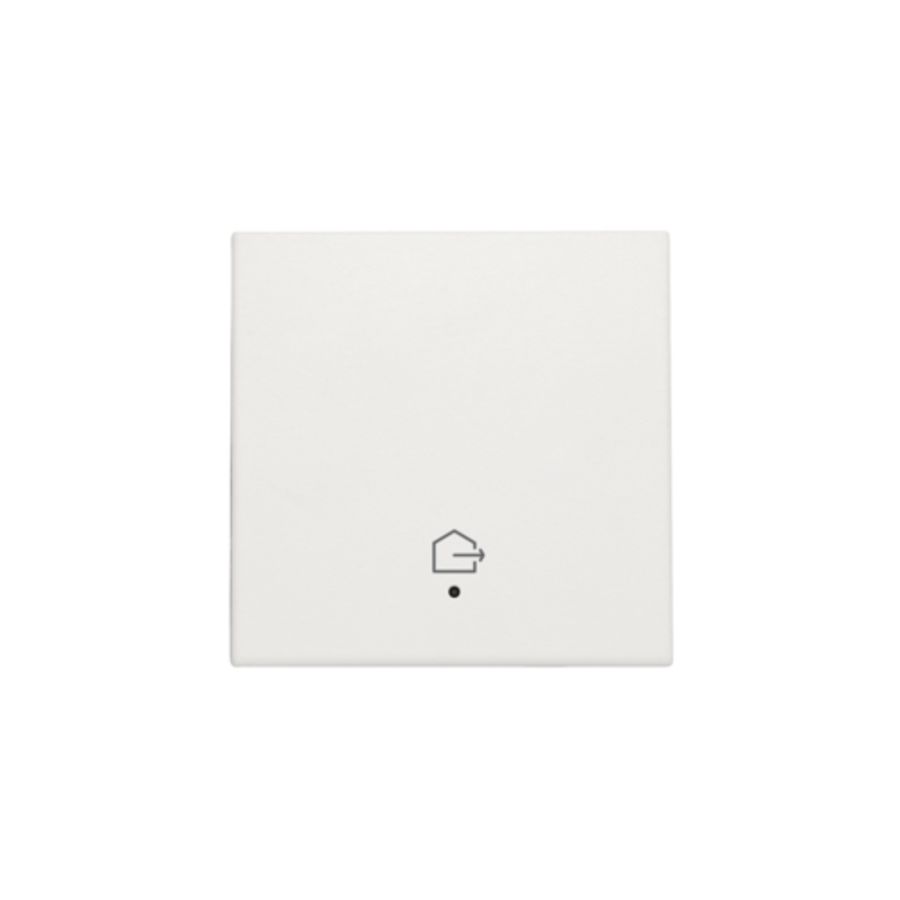 Afwerkingsset lens geconn. enkelv. Schakelaar white