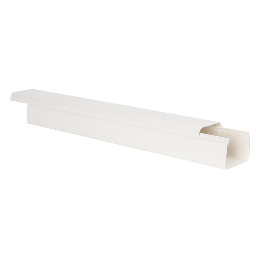 Leidinggoot 80x60mm L=2mtr. wit