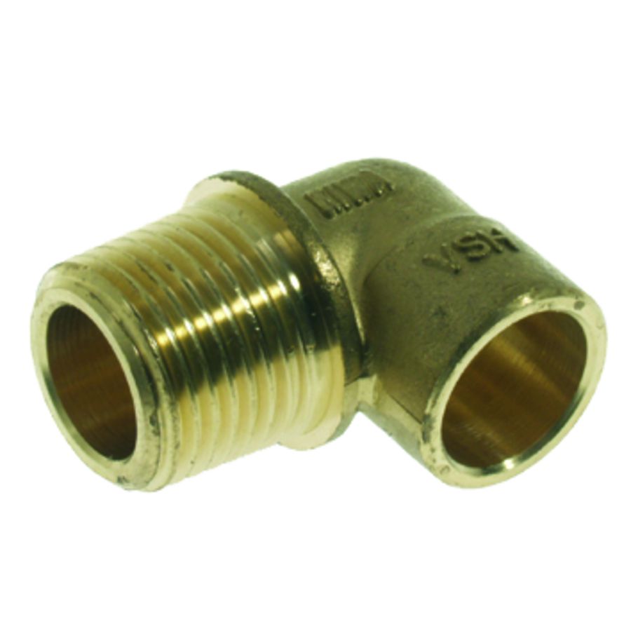 Puntknie soldeer 22x3/4" bt. messing VVE=5