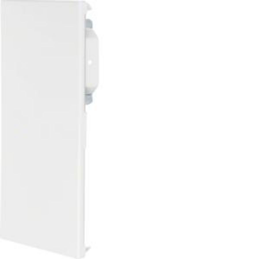 Eindplaat staal voor goot BRS 100x210mm dubbel helderwit