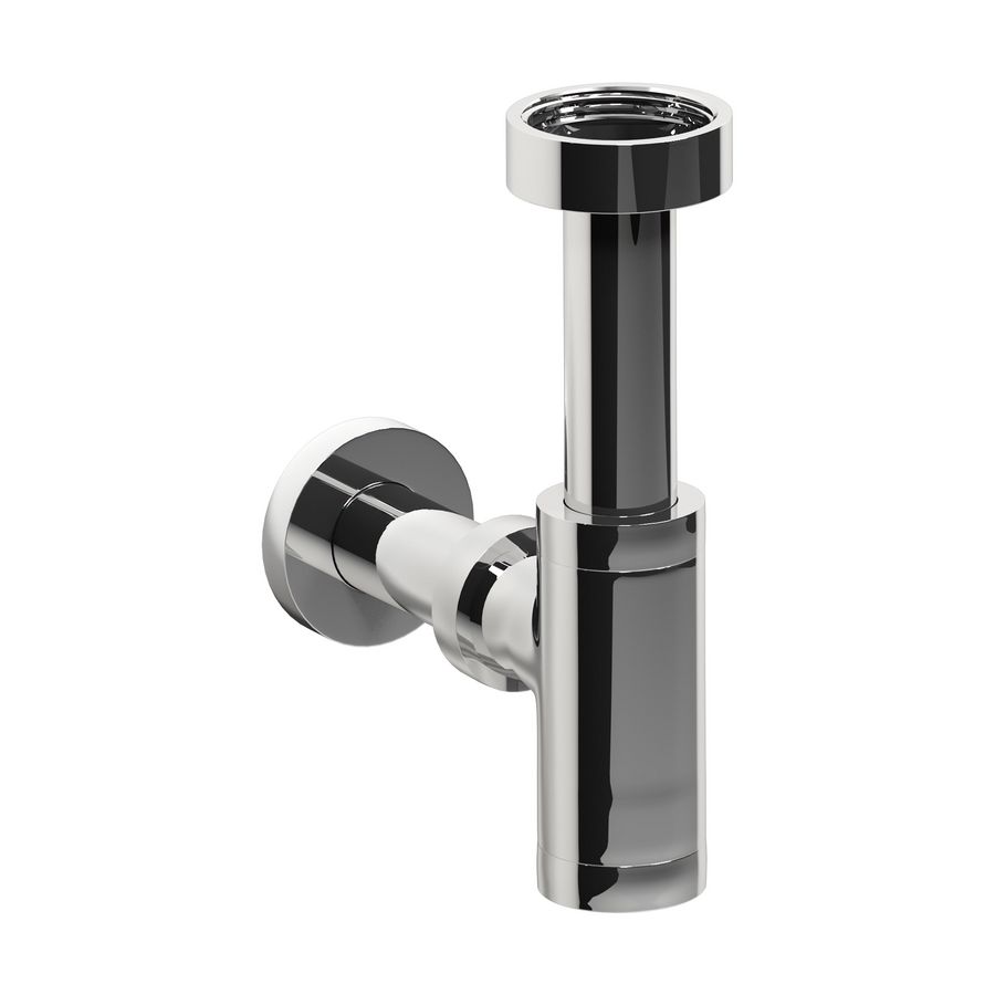 Design bekesifon 1.1/4" MINISUK v. fontein chroom incl. verlooprubber 40mm