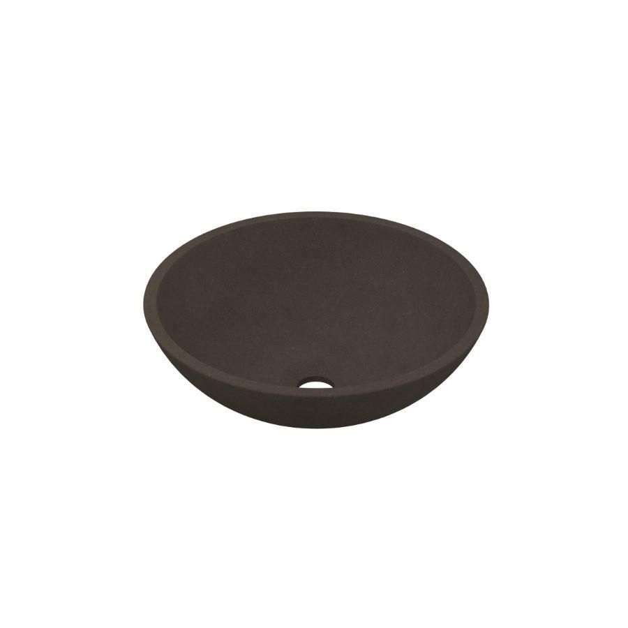INK Jazz large Opbouw waskom Quartz zonder kraangat beton 4