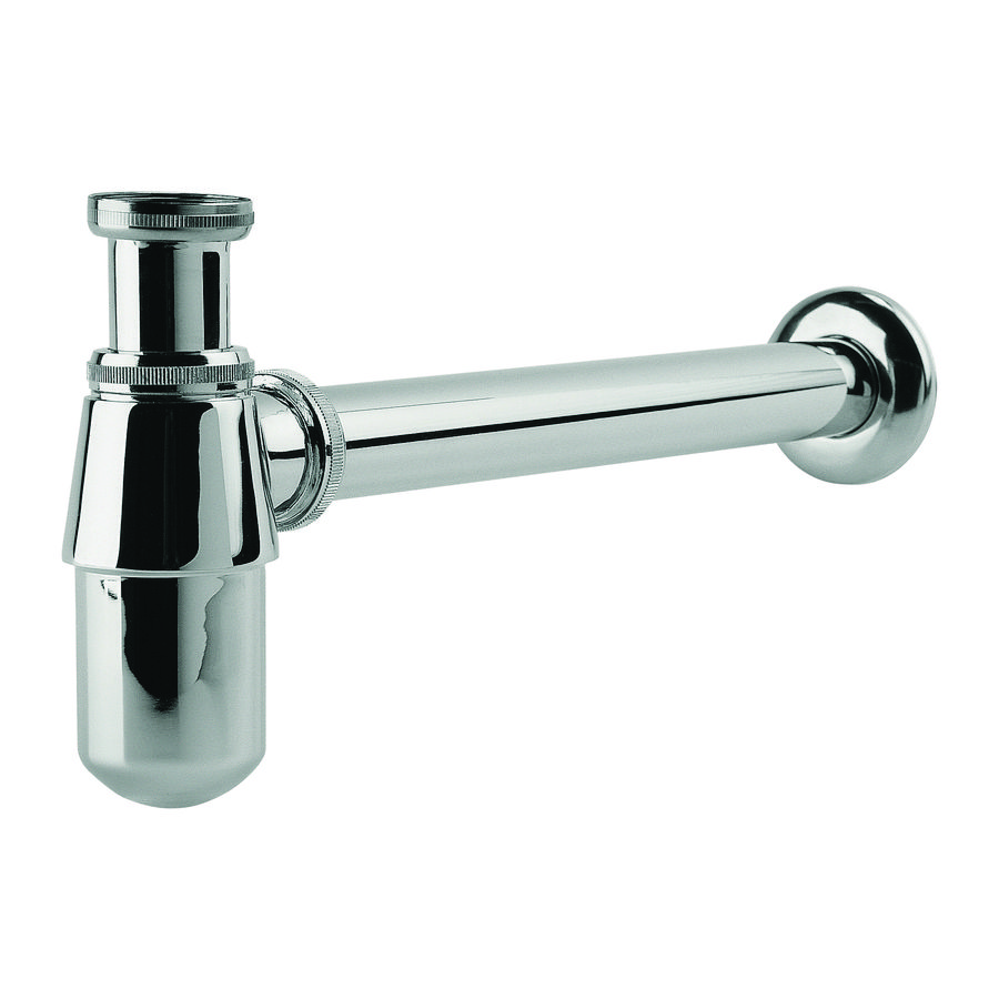 InBe bekersifon 1.1/4"x32mm chroom v.Flush 6 fontein