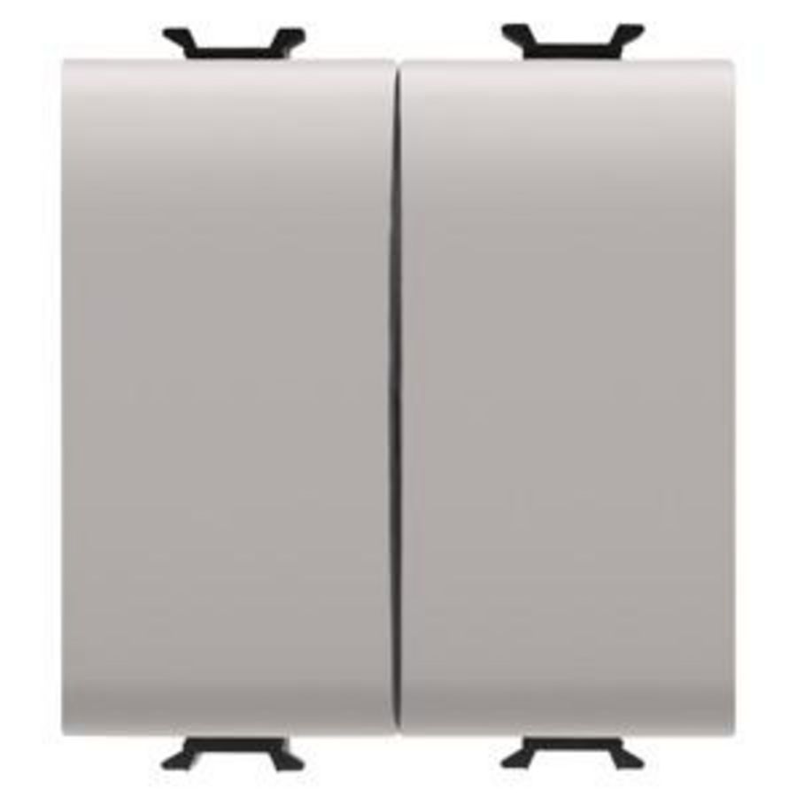 TWO-WAY SWITCH + PUSH BUT.-250V ac-QUICK WIRING TERMIN VVE=6