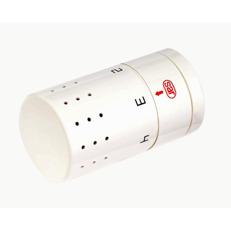 Thermostaatkop DESIGN M30x1,5 wit SENSITIV-W VVE=10