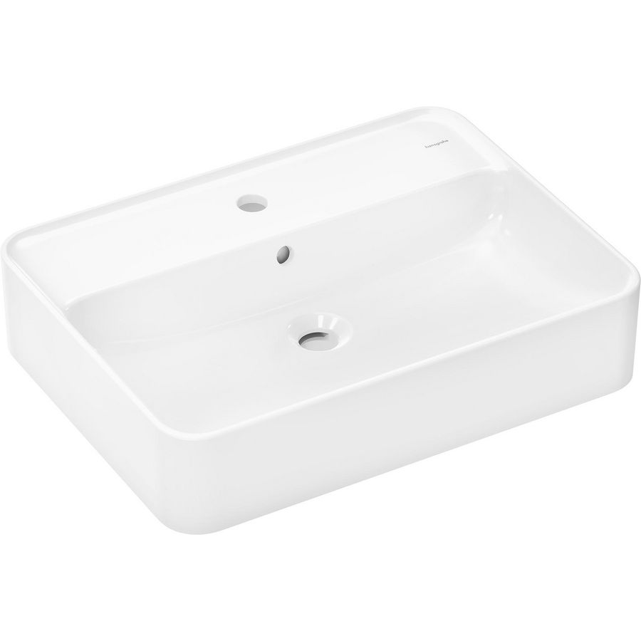 Opzetwaskom 600x450mm met kraangat en overloop SmartClean Xuniva Q