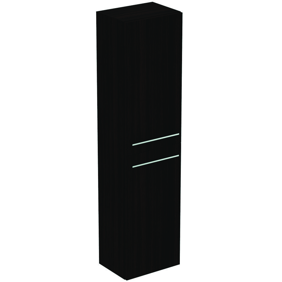 Kolomkast hoog LIFE-A 160x40cm 2x deur coffee donker eiken