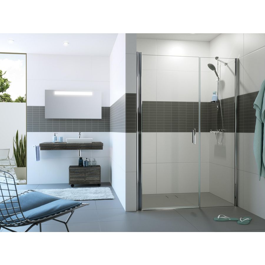 Zwaaideur Classics 2 885-915x1900mm zlv.mat hldr zijdeel nis