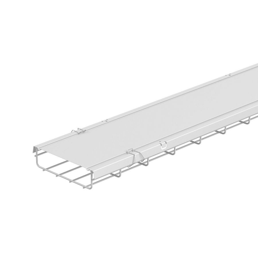 Lengte a 2m. Deksel draadgoot B100 RVS316L