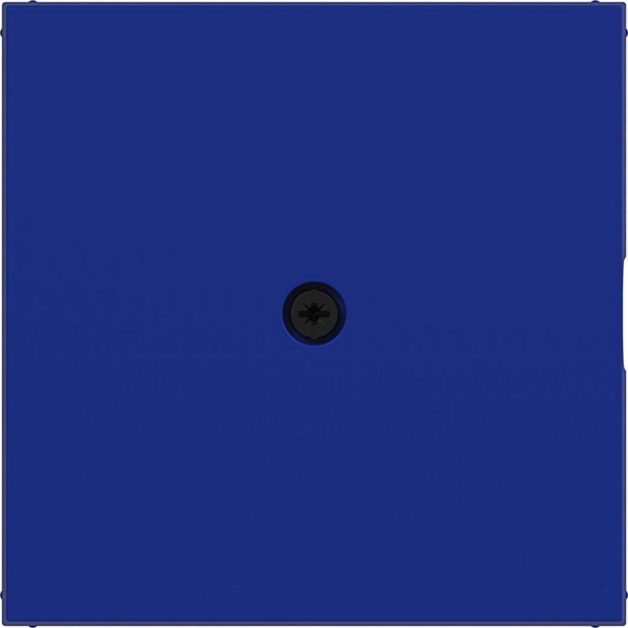 Centraalplaat voor kabeluitvoerstuk A.x/C.x, cobalt, mat
