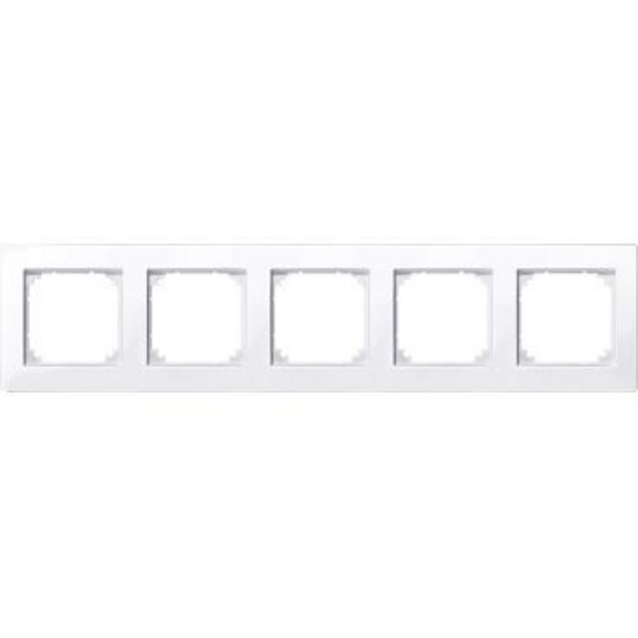 Afdekraam-M-Plan-Systeem M-5-voudig-Kunststof-Actief wit-G