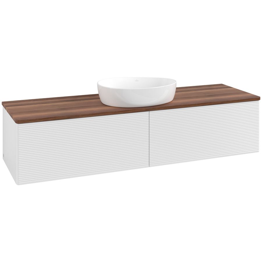 Wastafelonderkast Antao 1600x360x500mm G.White.L K36112GF