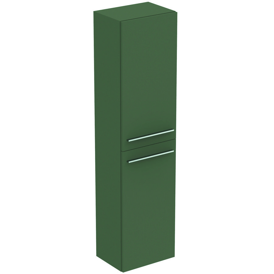 Kolomkast hoog LIFE-A 160x40cm 2x deur mat quartz grijs