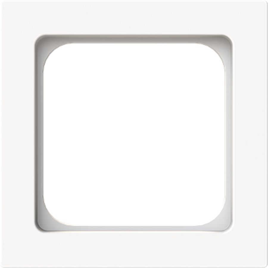 Centraalplaat verloop 50 x 50mm art-matwit (1746/10-44M)