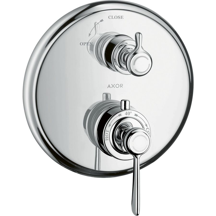 Afbouwdeel AXOR Montreux inbouw thermostaat+stopkraan chroom
