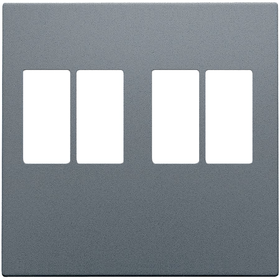 Afwerkingsset 2-voudige luidsprekeraansl. blue grey coat