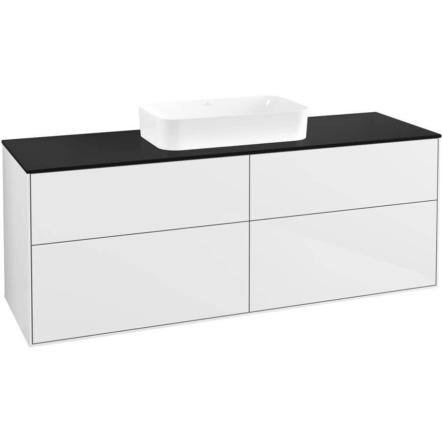 Wastafelonderkast Finion 1600x603x501mm G.White.L F73200GF
