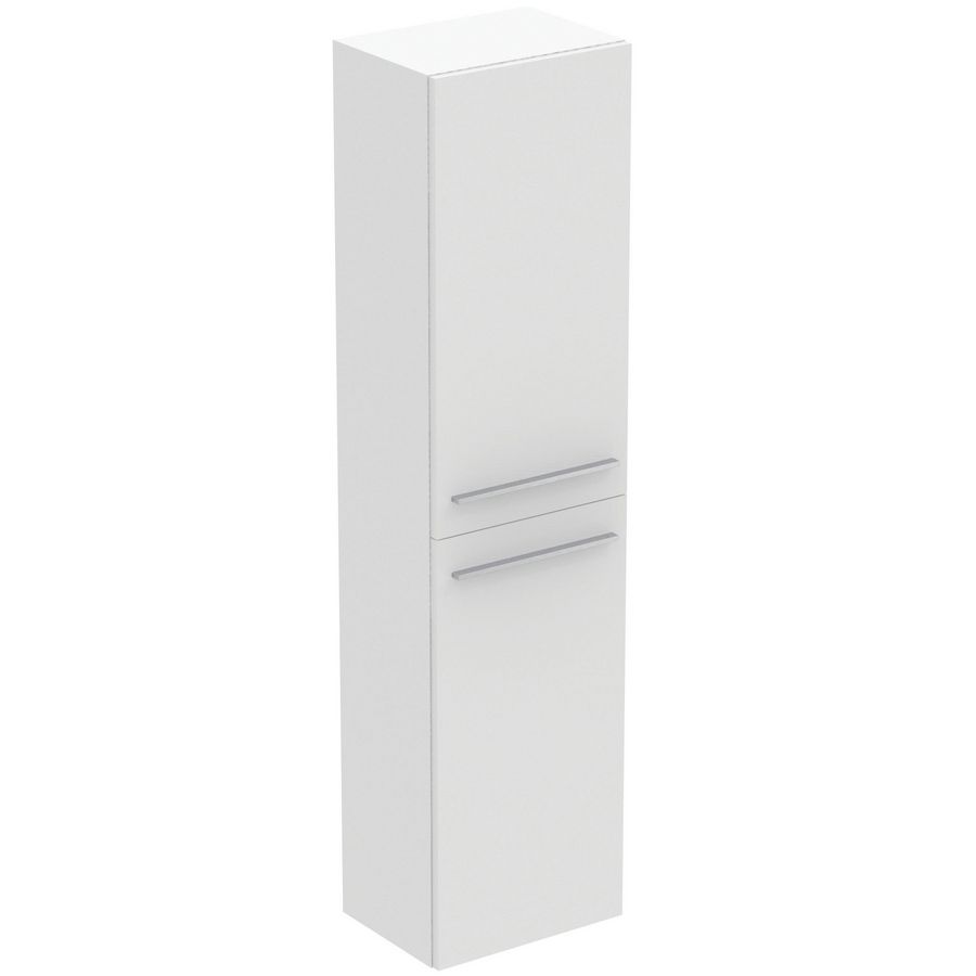 Kolomkast hoog LIFE-A 160x40cm 2x deur mat wit