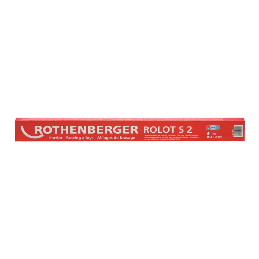 Rolot s 2, nach iso17672,3x3x500 mm, 1 kg