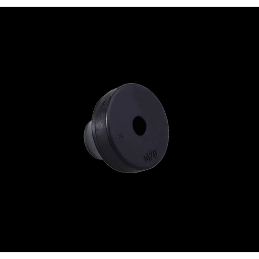 Afdichtdoorvoer M12x1,5 4-7mm zwart (FD12BK) VVE=50