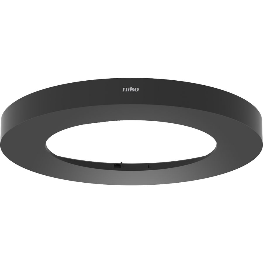 Sierring P4XMR- en M4XMR-inbouwmelders zwart